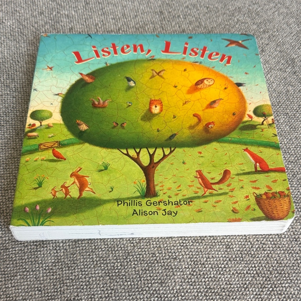 Listen, picture board Book by Phillis Gershator - Picture 12 of 12